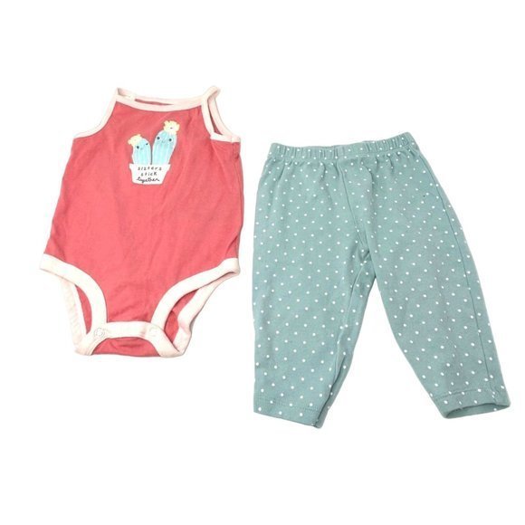 Baby Girl's Clothes -  2 Outfits  - Size 6 - 12 Months - Picture 3 of 5